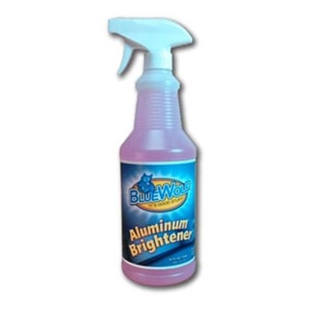 BLUE WOLF SALES & SERVICE Blue Wolf Sales & Service BW-ABQ Aluminum Brightener & Cleaner Spray Bottle - 32 oz BW-ABQ